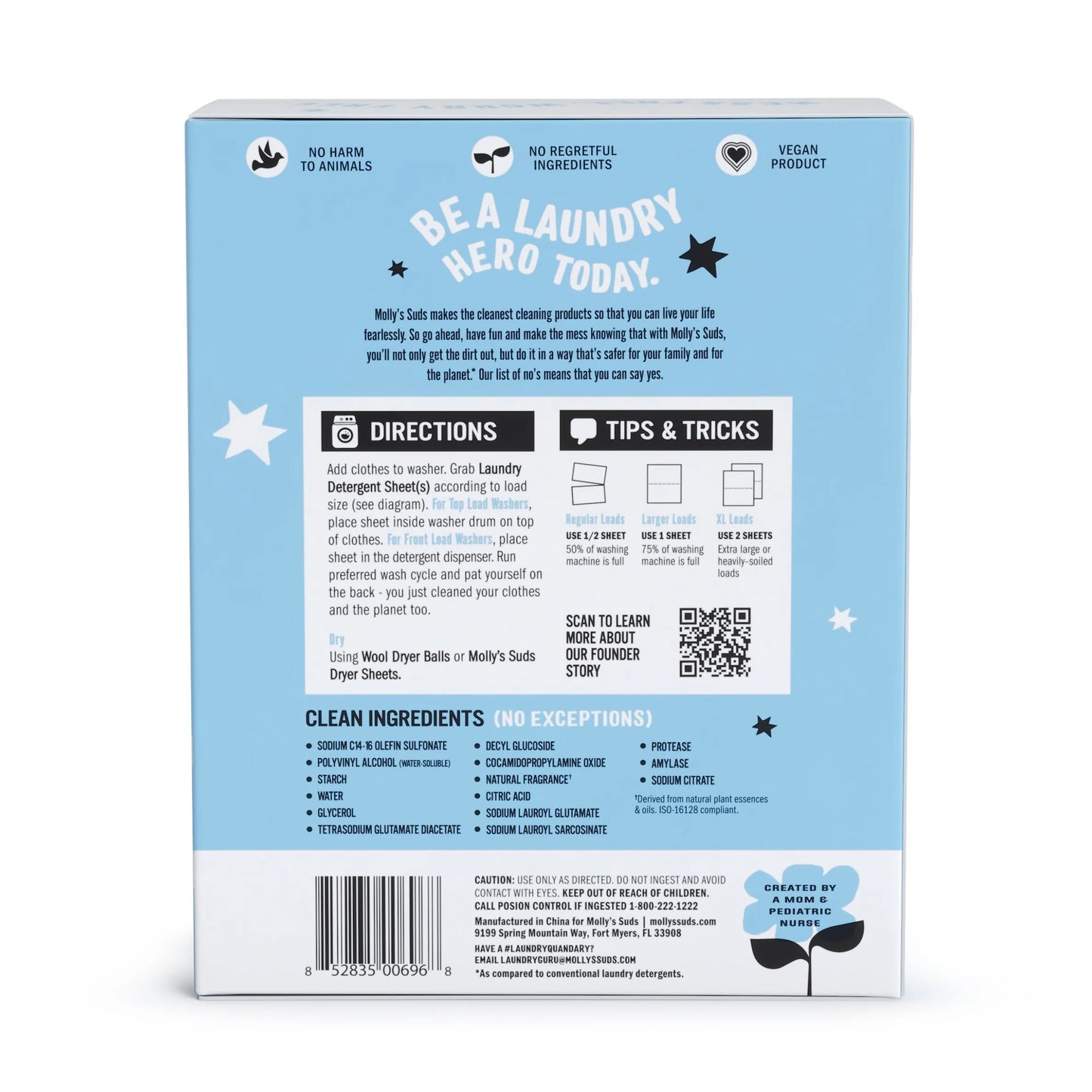 Laundry Detergent Sheets