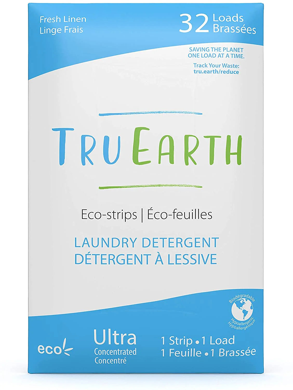 Laundry Detergent Sheets Eco-Friendly, Biodegradable, Zero Waste, Cruelty-Free Eco-Strips for Sensitive Skin
