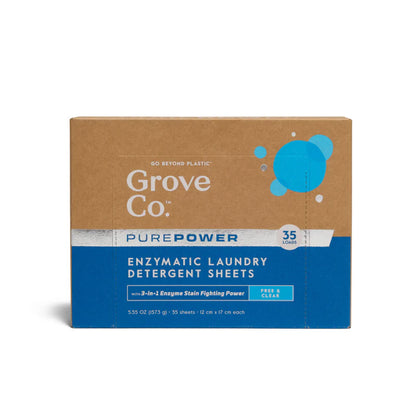 Purepower Enzymatic Laundry Detergent Sheets