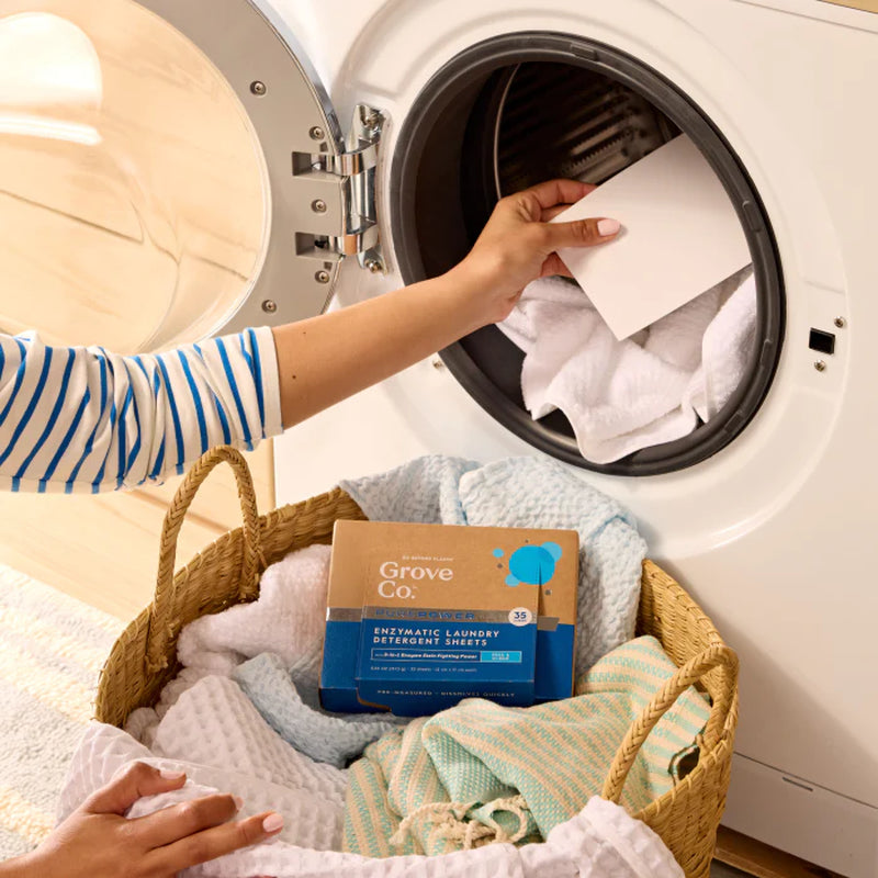 Purepower Enzymatic Laundry Detergent Sheets