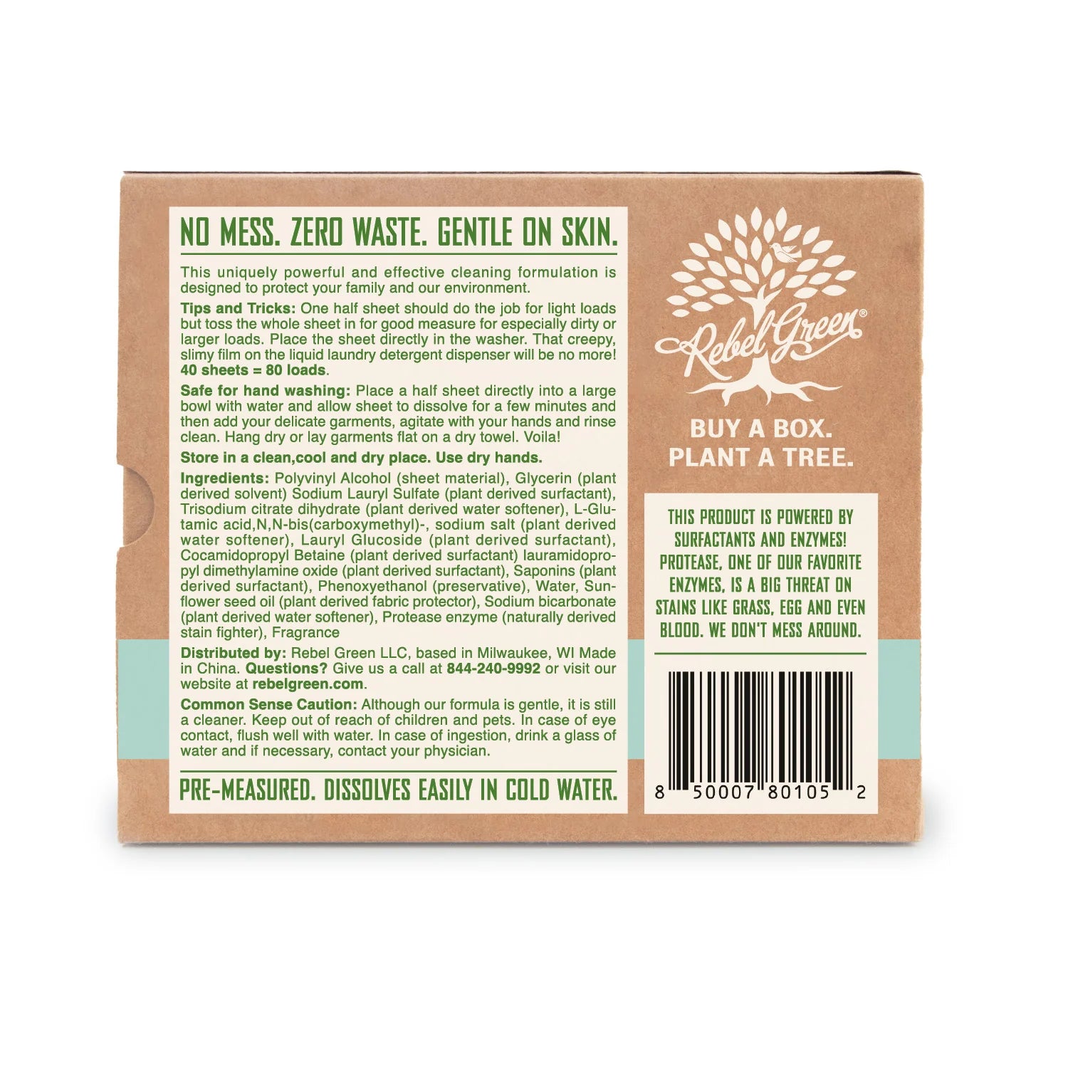 Laundry Detergent Sheets
