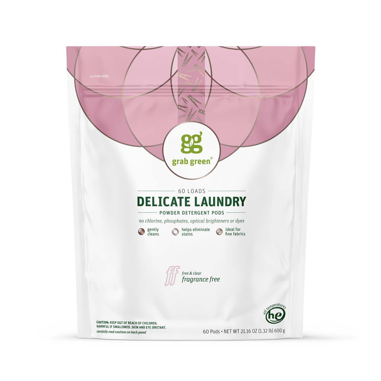 Premium Gentle Laundry Detergent Pods