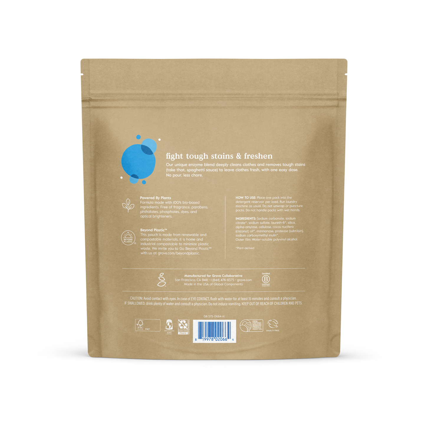 Laundry Detergent Packs – Removes Tough Stains without Harsh Chemicals