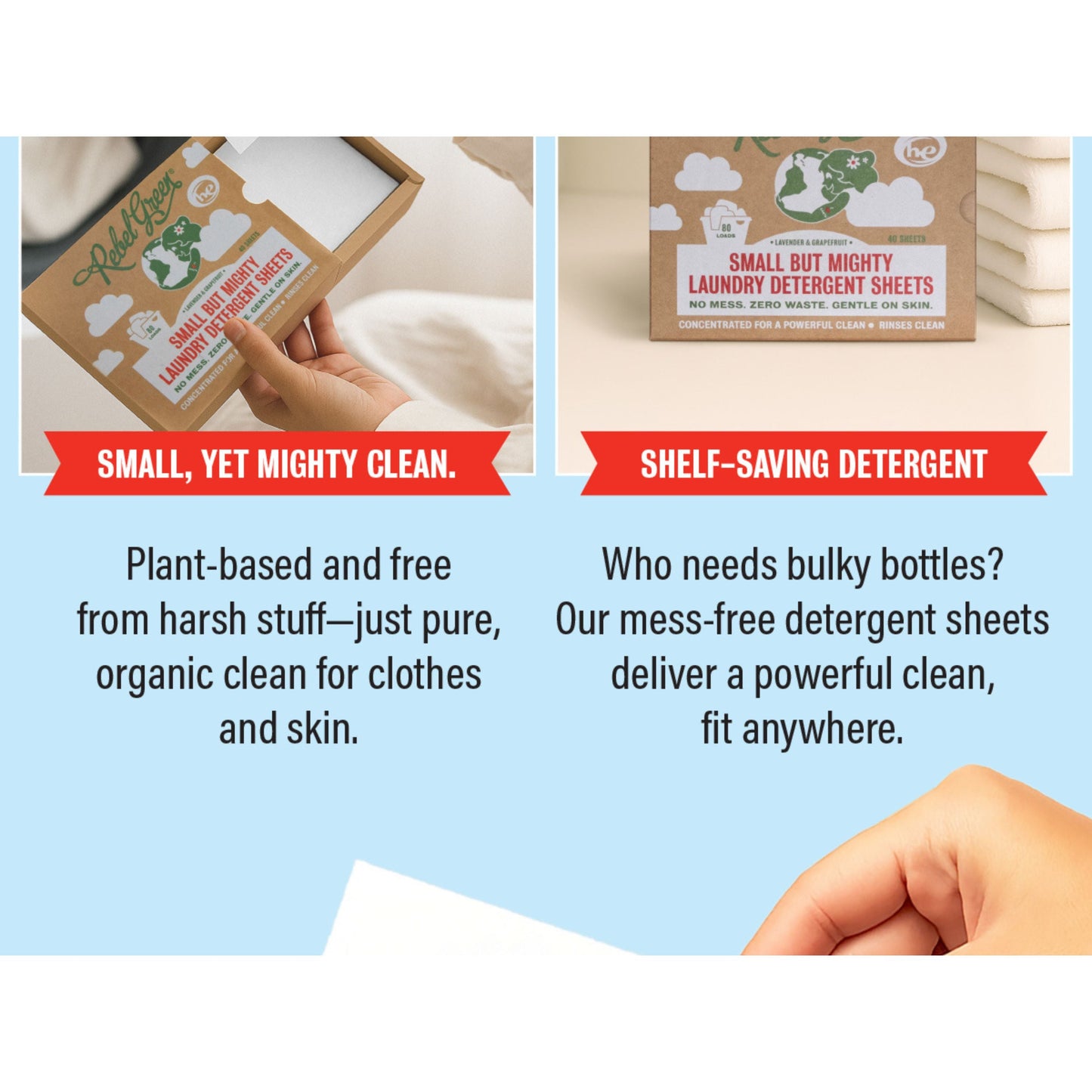 Laundry Detergent Sheets