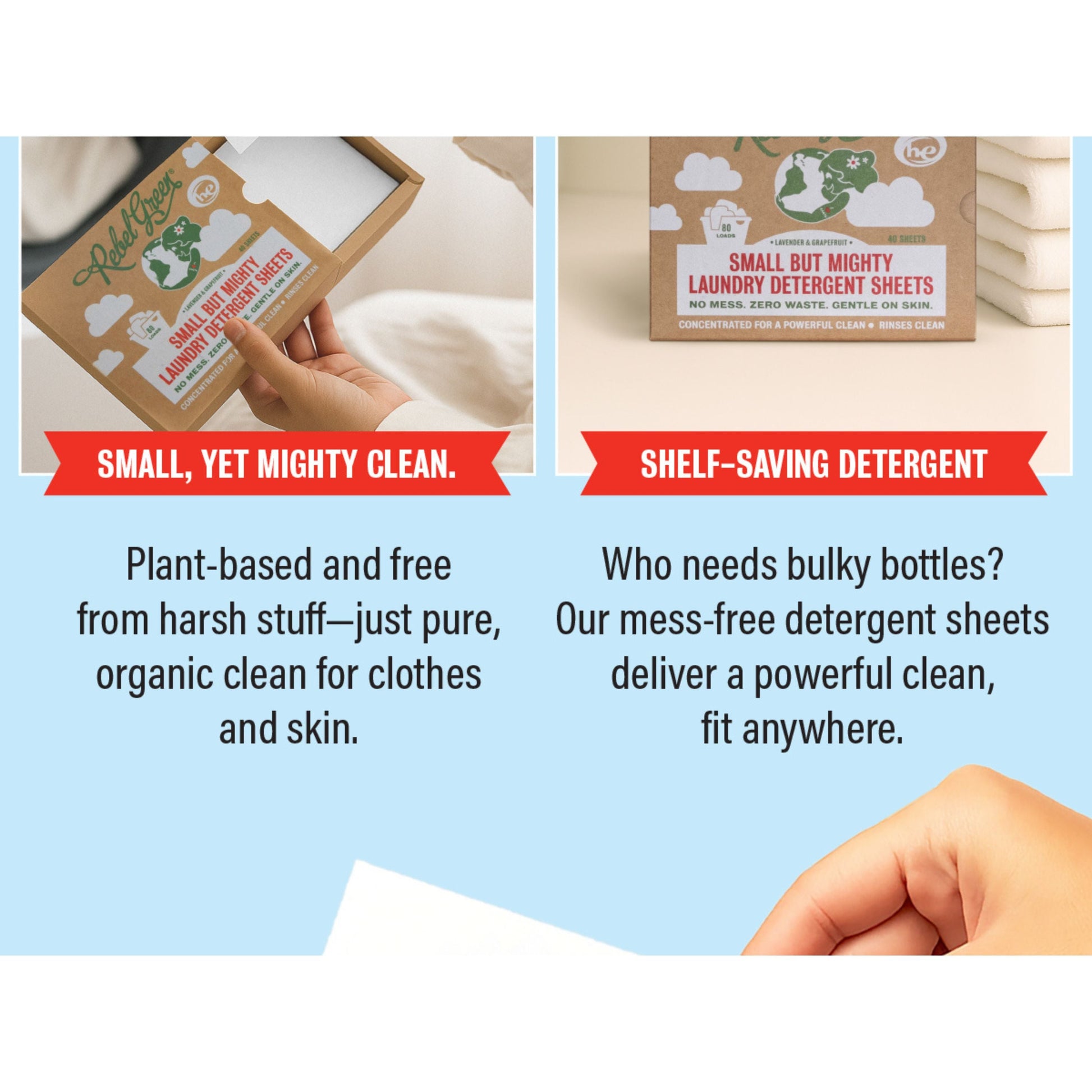 Laundry Detergent Sheets