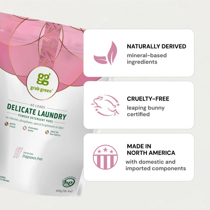 Premium Gentle Laundry Detergent Pods