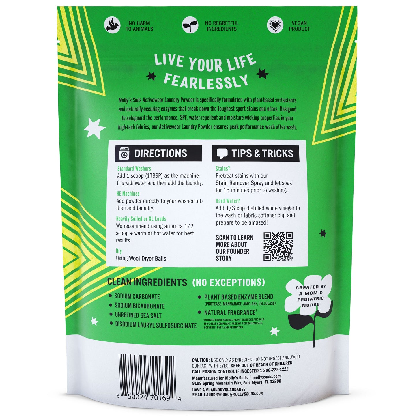 Activewear Laundry Detergent Powder