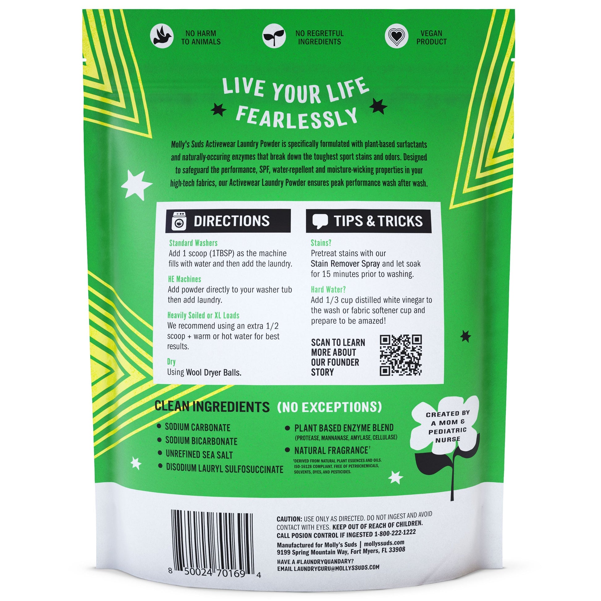 Activewear Laundry Detergent Powder