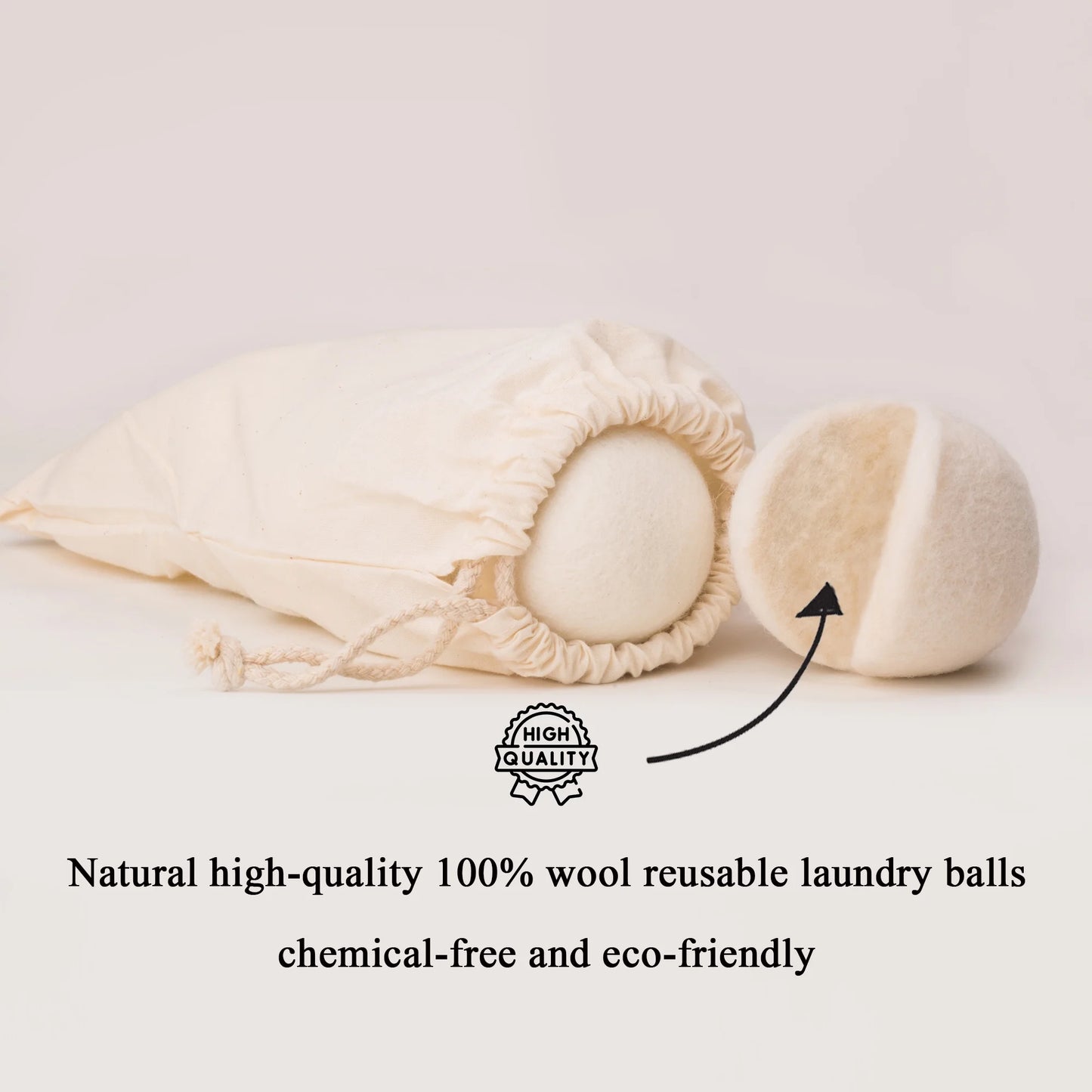 (3 Pack) Wool Dryer Balls Organic XL 6 Balls per Pack by , save Time,Money,Energy.