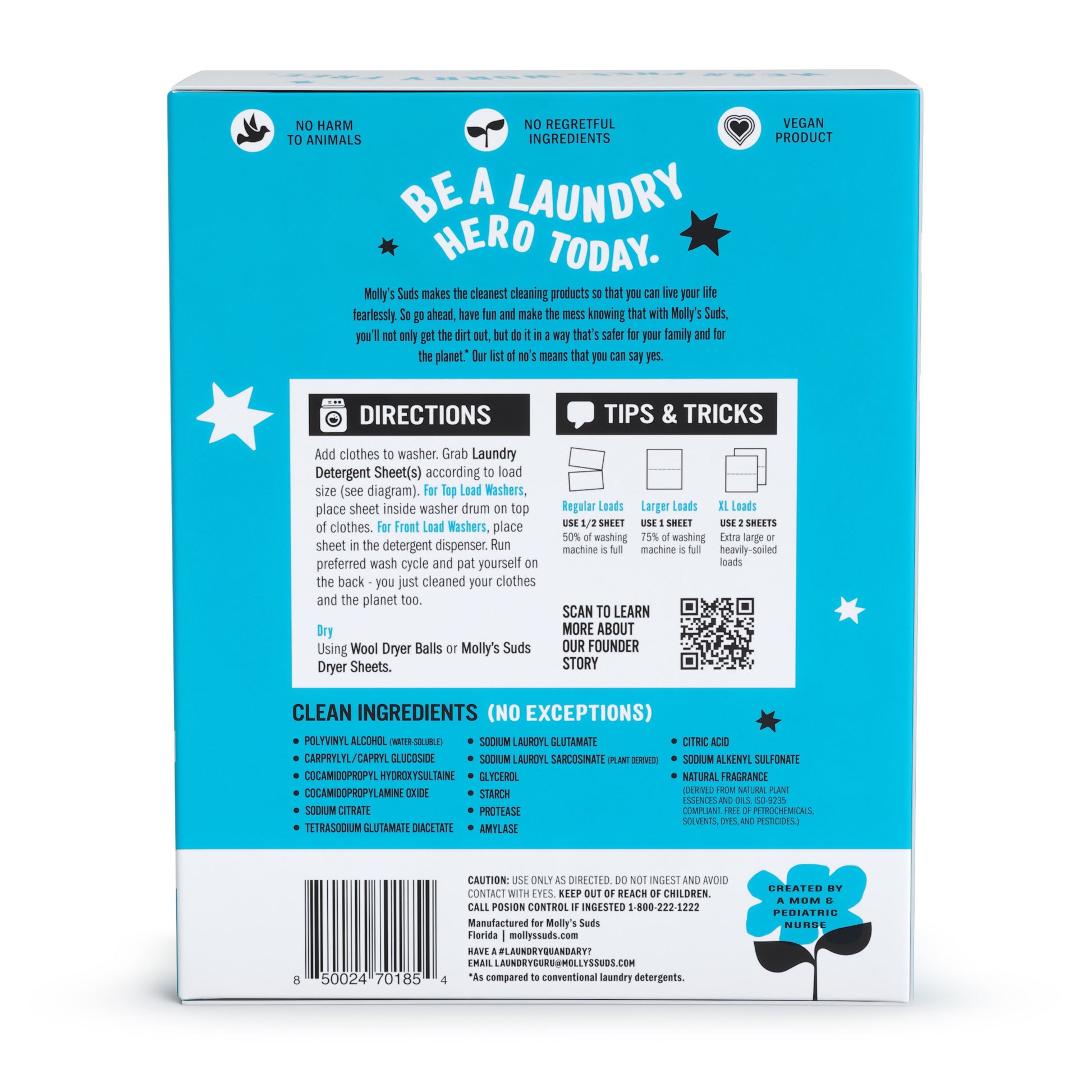 Laundry Detergent Sheets